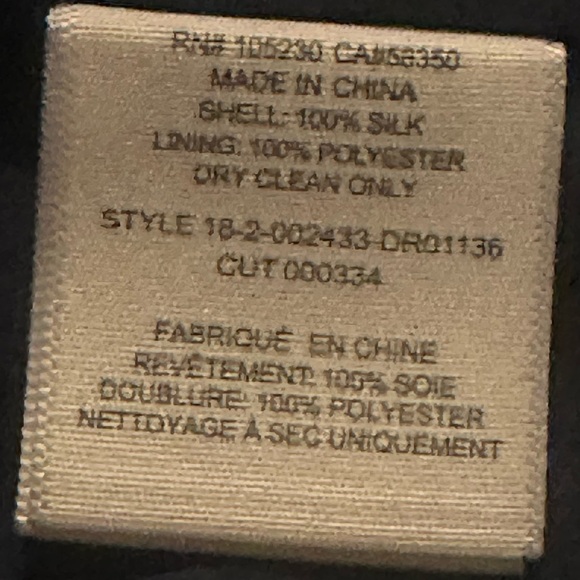 NWT JOIE GINABEL SILK HANDKERCHIEF DRESS IN DARKNAVY SIZE SMALL - Picture 5 of 11